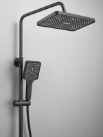 Душевая стойка Haiba HB24732-7 черная