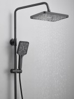 Душевая стойка Haiba HB24732-7 черная