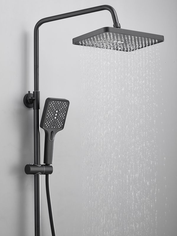 Душевая стойка Haiba HB24732-7 черная