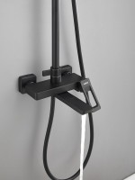 Душевая стойка Haiba HB24732-7 черная