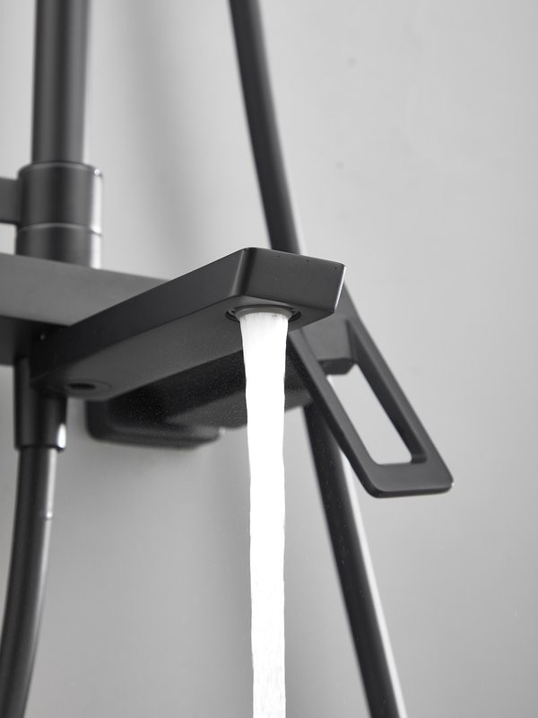 Душевая стойка Haiba HB24732-7 черная