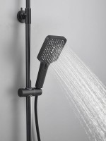 Душевая стойка Haiba HB24732-7 черная