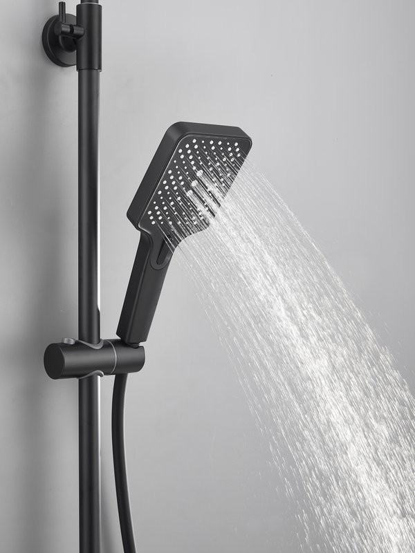 Душевая стойка Haiba HB24732-7 черная