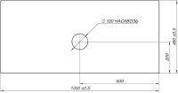Тумба под раковину со столешницей Allen Brau Infinity 100 1+1, подвесная, олива матовый, столешница графит