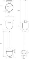 Ершик Bemeta Oval 118413011