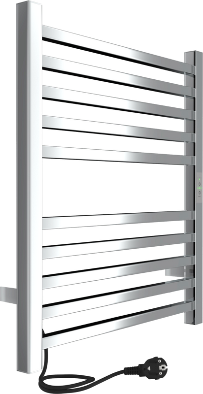 Полотенцесушитель электрический Indigo Attic LСLATCE60-50Rt серебристый