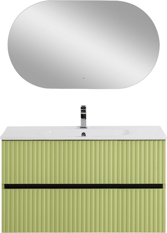 Мебель для ванной комнаты Art&Max Torino 100 подвесная, мята