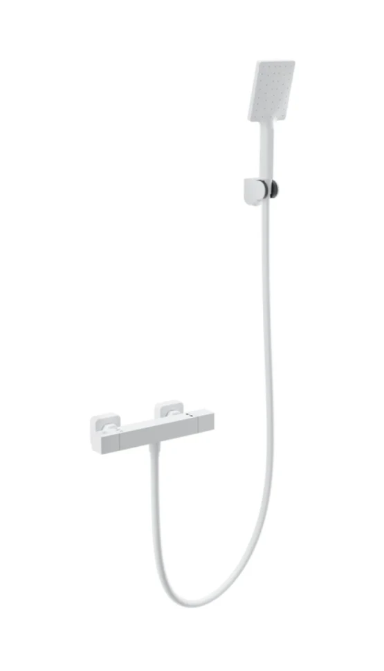 Термостатический смеситель Wonzon & Woghand Stay WW-B2062-A-MW матовый белый