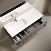 Тумба для ванной подвесная Sancos Very левая 1195х445х406, VR120LSM Тумба для ванной подвесная Sancos Very левая 1195х445х406, VR120LSM