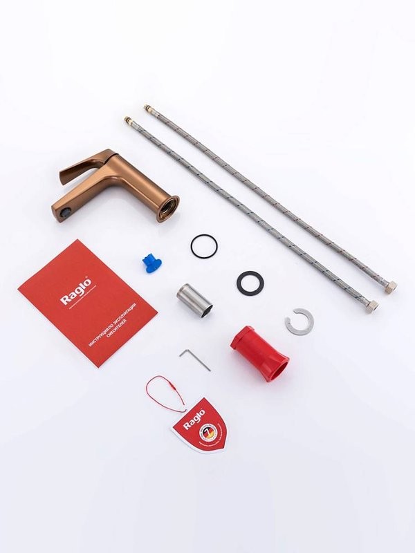 Смеситель для раковины Raglo R07.10.33 медь