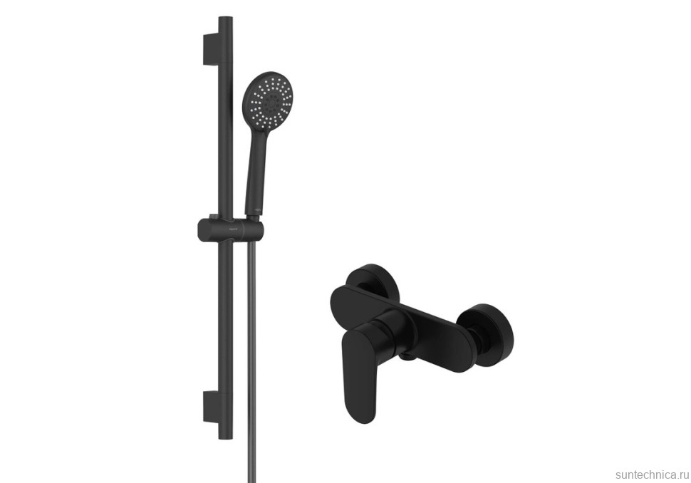 Смеситель для душа AQUATEK Ника AQ1832MB матовый черный