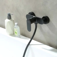 Смеситель для душа AQUATEK Ника AQ1832MB матовый черный Смеситель для душа AQUATEK Ника AQ1832MB матовый черный