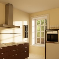 Полотенцесушитель электрический Маргроид Inaro 80х24 черный матовый