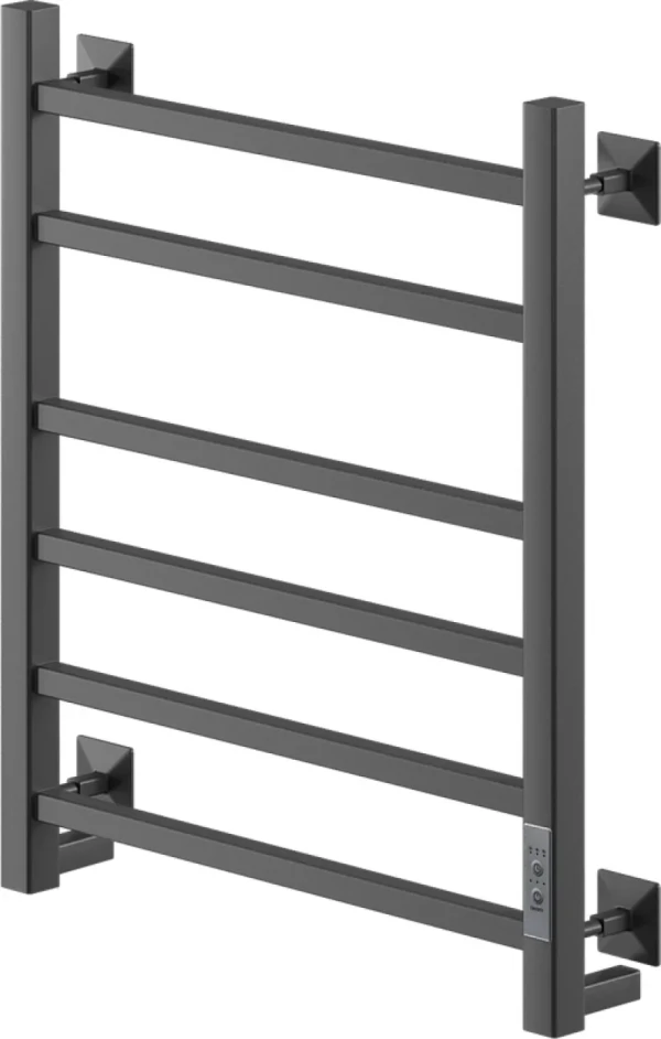 Полотенцесушитель электрический Ника Step 2 60/40, матовый черный RAL9005