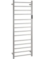 Полотенцесушитель электрический Bemeta 704151051 130x45 см, подключение справа, скрытое подключение справа, глянцевый хром, лесенка