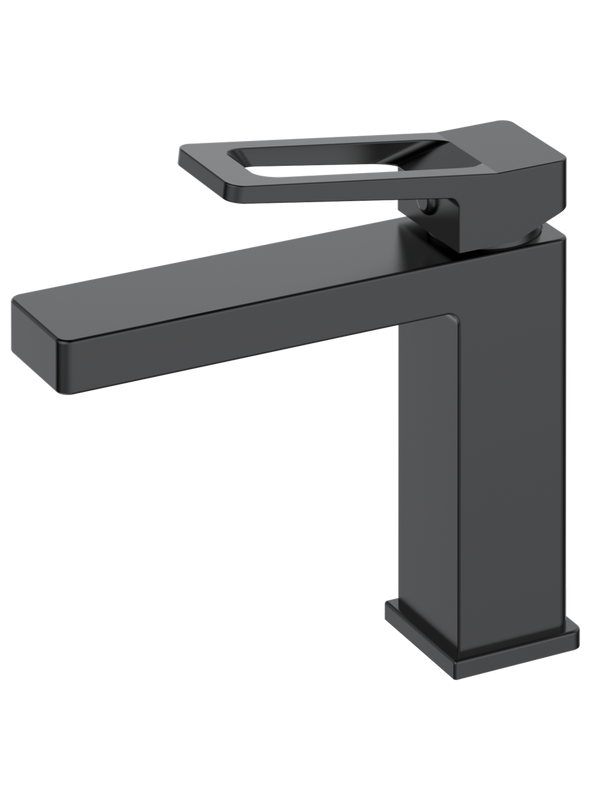 Смеситель для раковины Haiba HB10732-3 оружейная сталь