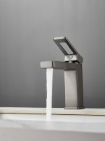 Смеситель для раковины Haiba HB10732-3 оружейная сталь Смеситель для раковины Haiba HB10732-3 оружейная сталь