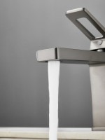 Смеситель для раковины Haiba HB10732-3 оружейная сталь Смеситель для раковины Haiba HB10732-3 оружейная сталь