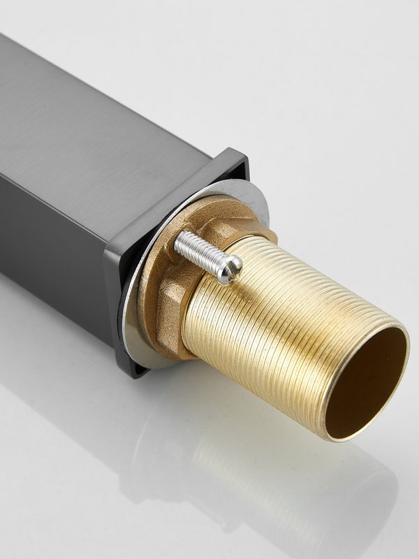 Смеситель для раковины Haiba HB10732-3 оружейная сталь