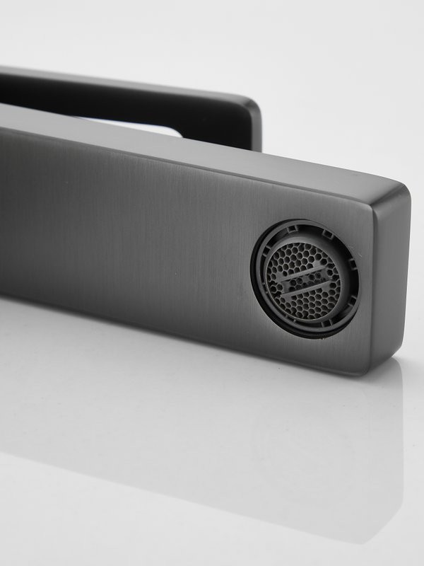 Смеситель для раковины Haiba HB10732-3 оружейная сталь