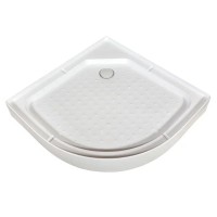 Душевая кабина DTO LM901N 100х100, без крыши, профиль хром, стекло матовое