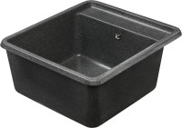 Мойка кухонная AQUATON Беллис 57 графит