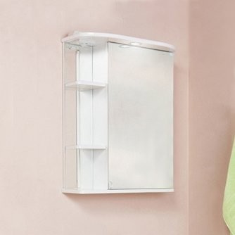 Зеркало-шкаф Onika Карина R 60 с подсветкой