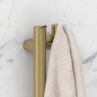 Полотенцесушитель электрический Сунержа Нюанс 4.0 32-0881-1253 120x10 см, подключение справа, скрытое подключение справа, золотой шелк, I-образный