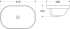Раковина Art&Max AM-5006-C белая