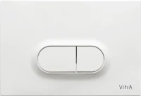 Система инсталляции для унитазов VitrA V-Fix Core 732-5800-01 с кнопкой смыва  Loop 740-0500 белой глянцевой
