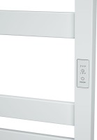 Полотенцесушитель электрический Bauedge Elite R 50х80, белый полуматовый