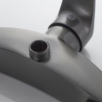 Смеситель для душа с лейкой Shevanik S5016T, оружейная сталь