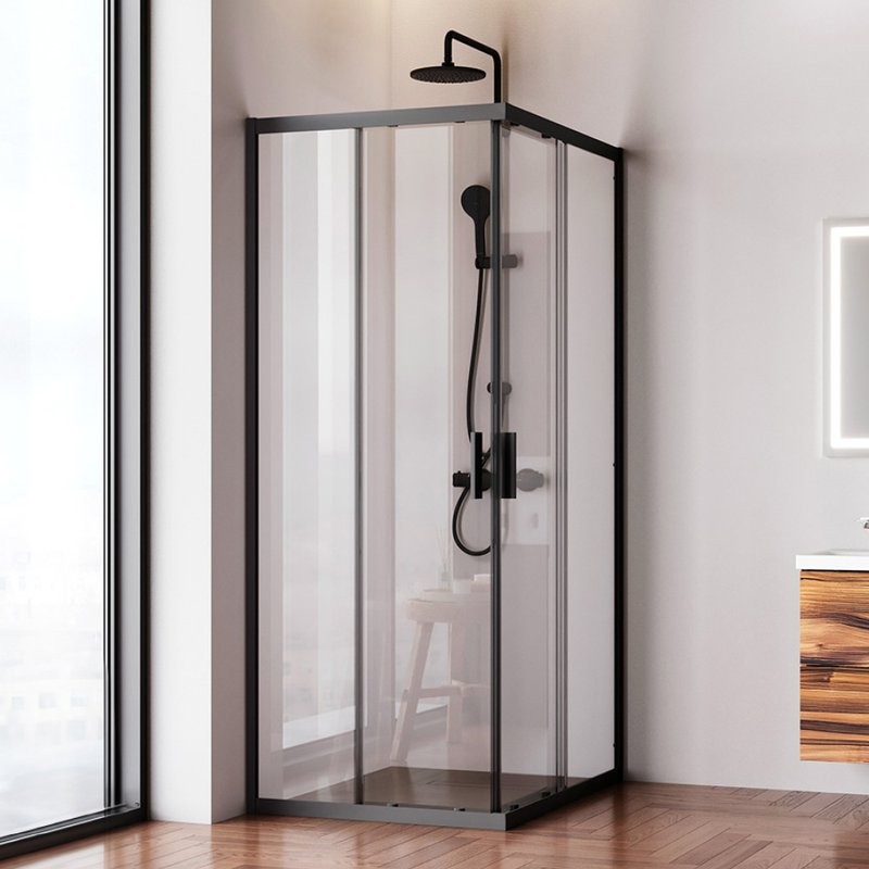 Душевой уголок AM.PM Gem W90G-403-100280-BT 100х80 см