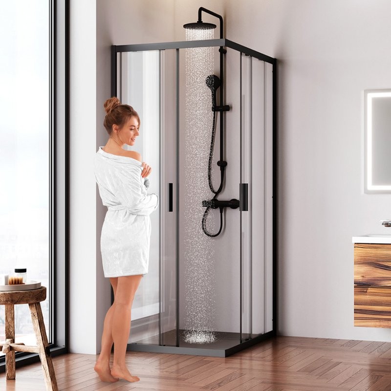 Душевой уголок AM.PM Gem W90G-403-100280-BT 100х80 см