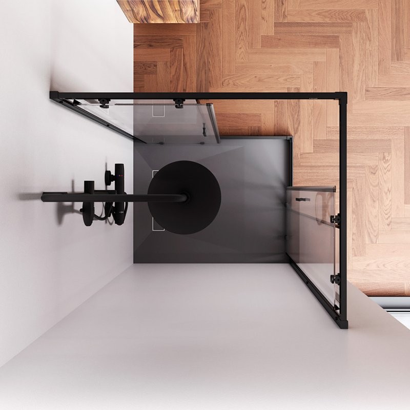 Душевой уголок AM.PM Gem W90G-403-100280-BT 100х80 см