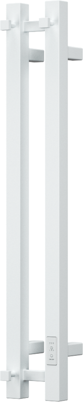Полотенцесушитель электрический Bauedge Stella Square R 8х80, белый