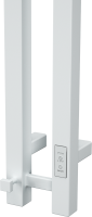 Полотенцесушитель электрический Bauedge Stella Square R 8х80, белый