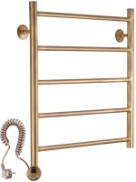 Полотенцесушитель электрический Secado Триада 1 75x55 см, подключение слева, бронза, лесенка, латунь