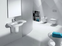 Унитаз подвесной Roca Meridian 346248000 укороченный