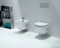Унитаз подвесной Roca Meridian 346248000 укороченный