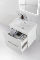 Тумба с раковиной BelBagno Etna 39 60 bianco lucido Тумба с раковиной BelBagno Etna 39 60 bianco lucido