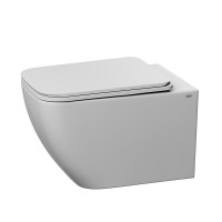 Унитаз подвесной Abber Ultra AC1303 с микролифтом, белый