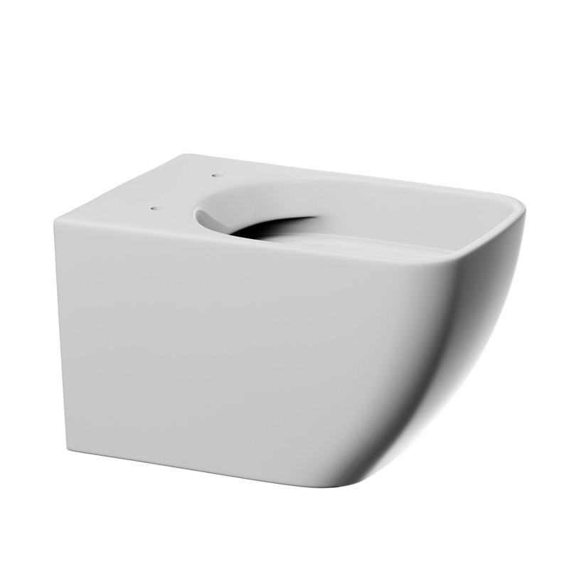 Унитаз подвесной Abber Ultra AC1303 с микролифтом, белый