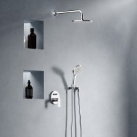 Душевой комплект Damixa Apollo 947520000 С ВНУТРЕННЕЙ ЧАСТЬЮ, хром