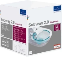 Унитаз подвесной Villeroy & Boch Subway 2.0 5614R201 alpin Унитаз подвесной Villeroy & Boch Subway 2.0 5614R201 alpin