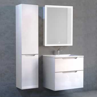 Мебель для ванной Jorno Slide 65, белая