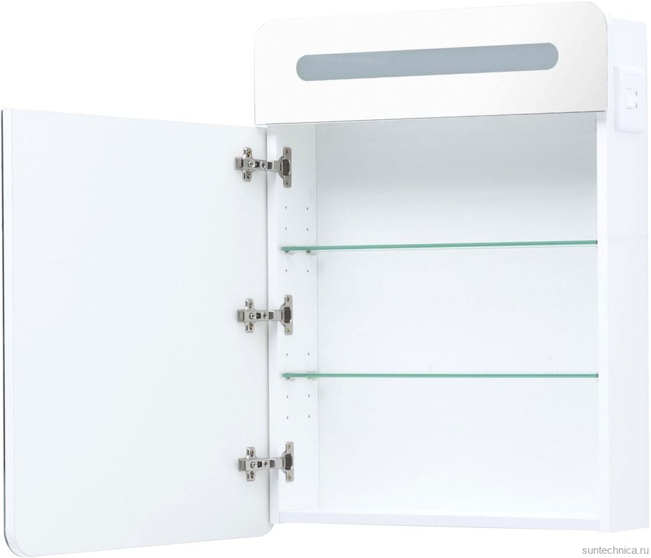 Мебель для ванной комнаты Aquanet Лукка 58 белая глянцевая