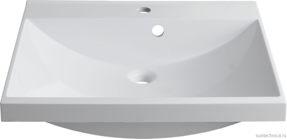 Мебель для ванной комнаты Aquanet Лукка 58 белая глянцевая