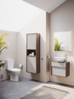 Унитаз-компакт напольный Norm Nord 9845B099-7201 с микролифтом