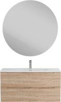 Мебель для ванной комнаты BelBagno Etna 100 rovere bianco, раковина BB-8099-120-2